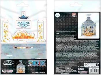 one piece - diorama acryl - luffy & ace a marineford