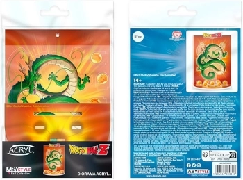 dragon ball z - diorama acryl - drago shenron