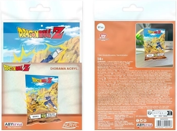 dragon ball z - diorama acryl - goku vs vegeta