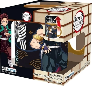 demon slayer - tazza termosensibile 460ml - hashira s2