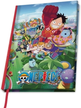 one piece - blocco note a5 - egghead