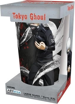 tokyo ghoul - bicchiere 400ml - kaneki & mask