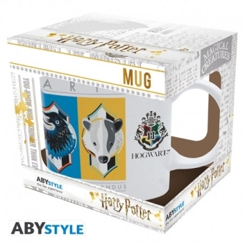 harry potter - tazza 320ml - stemmi delle casate
