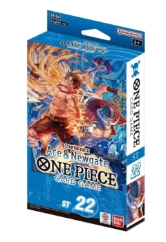 one piece card game - starter deck - ace & newgate st-22 (eng)