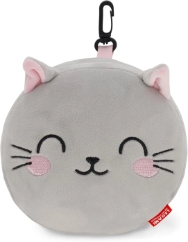 cuscino da viaggio con mascherina da notte - kitty