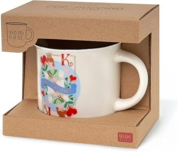 tazza in porcellana - cup-puccino - king