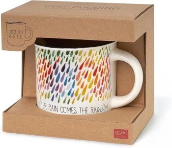 tazza in porcellana - cup-puccino - after rain