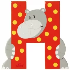 lettera h hippopotam