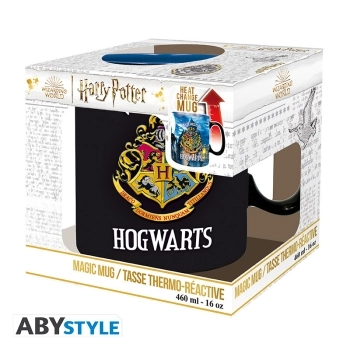 harry potter - tazza termosensibile 460ml - welcome to hogwarts