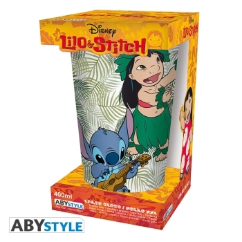 lilo & stitch - bicchiere 400ml - lilo & stitch ohana