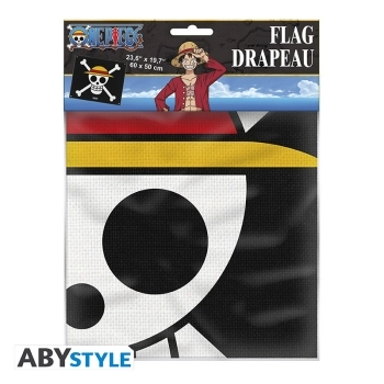 one piece - bandiera 50x60 - straw hat jolly roger