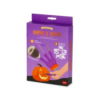 kit per intagliare la zucca di halloween