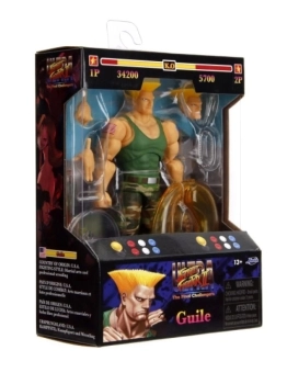 street fighter ii - guile - action figure 15cm