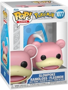pokemon - slowpoke 9cm - funko pop! 1077