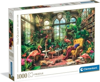 the greenhouse library - puzzle 1000 pezzi