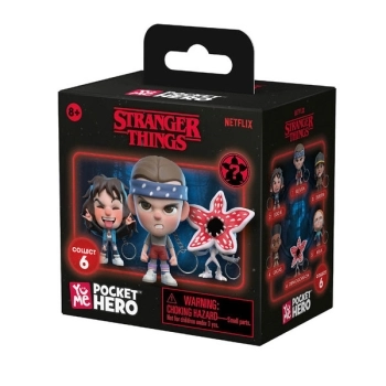 stranger things - pocket hero blind box - 1 personaggio assortito