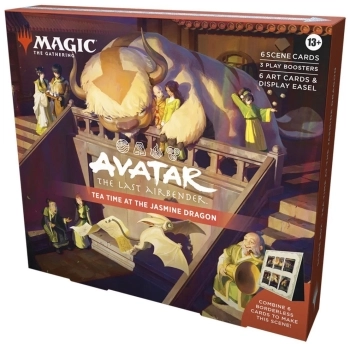 avatar: the last airbender - scene box - tea time at the jasmine dragon (eng)