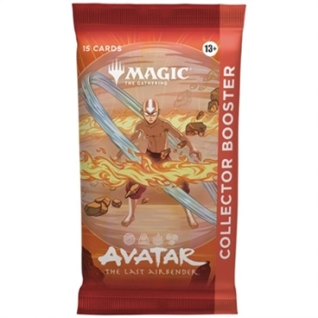 avatar: the last airbender - collector booster bustina da 15 carte (eng)