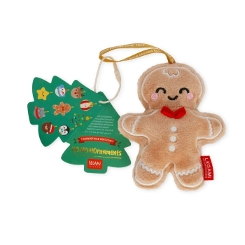 decorazione natalizia di peluche - ginger bread - oh-oh-ohrnaments