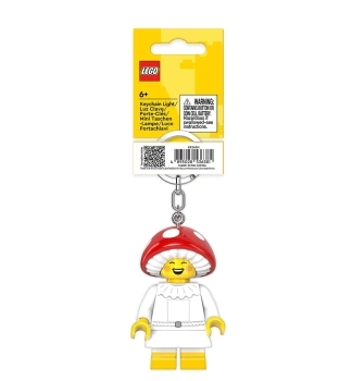 fungo - portachiavi con torcia led