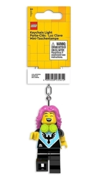 gamer girl - portachiavi con torcia led