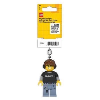 gamer - portachiavi con torcia led