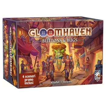 gloomhaven - buttons & bugs