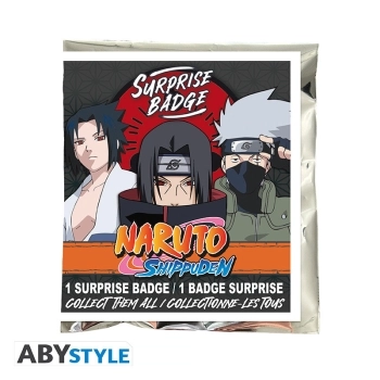 naruto shippuden - badge 50mm - 1 modello assortito