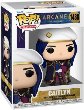 arcane league of legends - caitlyn 9cm - funko pop! 1488