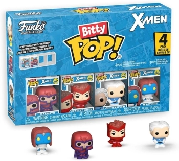 marvel - x-men  4 pack 3cm  - funko pop bitty