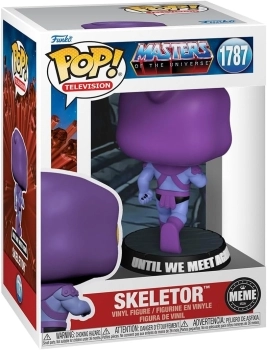 masters of the universe: skeletor running meme 9 cm - funko pop! 1787