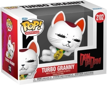 dandadan - turbo granny cat 9cm - funko pop! 2102