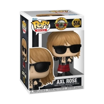 guns n' roses:  axl rose 9cm - funko pop! 514