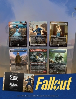 magic the gathering - secret lair - fallout vault 33r - non foil (eng)