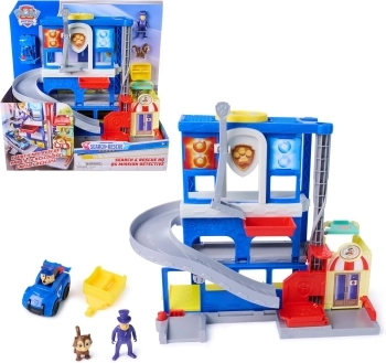 paw patrol - search and rescue - stazione di polizia