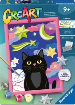 creart - serie d con gesso 3d - gatto