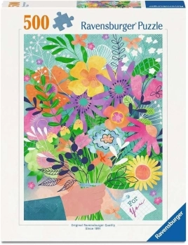 flowers for you - puzzle 500 pezzi