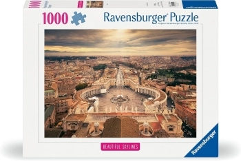 roma - mediterranean place - puzzle 1000 pezzi