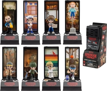 stranger things - upside down capsule blind box - 1 personaggio assortito