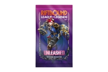 league of legends - riftbound: unleashed - bustina singola 14 carte (eng)