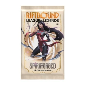 league of legends - riftbound: spiritforged - bustina singola 14 carte (eng)