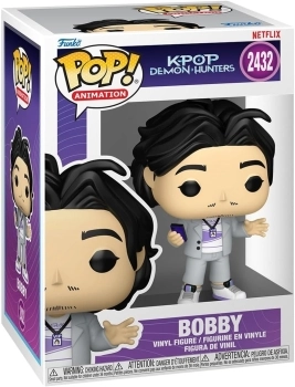 kpop demon hunters - bobby 9cm - funko pop! 2432