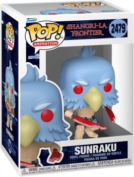 shangri-la frontier: sunraku 9 cm - funko pop! 2479