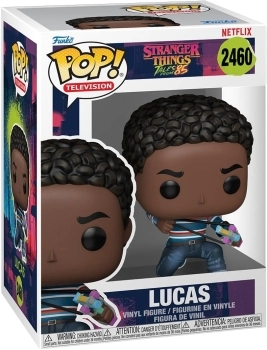 netflix stranger things: tales from '85 - lucas 9 cm - funko pop! 2460