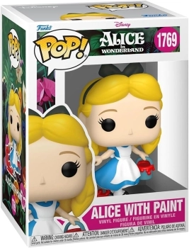 alice in wonderland - alice with paint 9 cm - funko pop! 1769