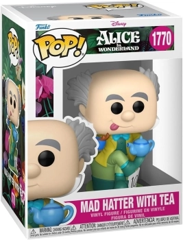 alice in wonderland: mad hatter with tea 9 cm - funko pop! 1770