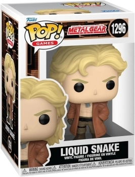 metal gear solid: liquid snake 9 cm - funko pop! 1296