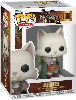 monster hunter wilds: athos 9 cm - funko pop! 1308