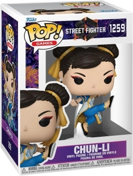 street fighter 6: chun-li 9 cm - funko pop! 1259