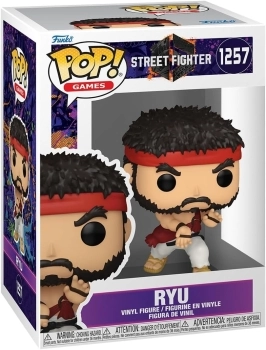street fighter 6: ryu 9 cm - funko pop! 1257